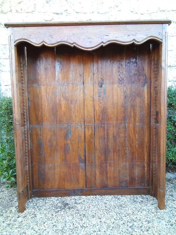 Haut de vaisselier ancien