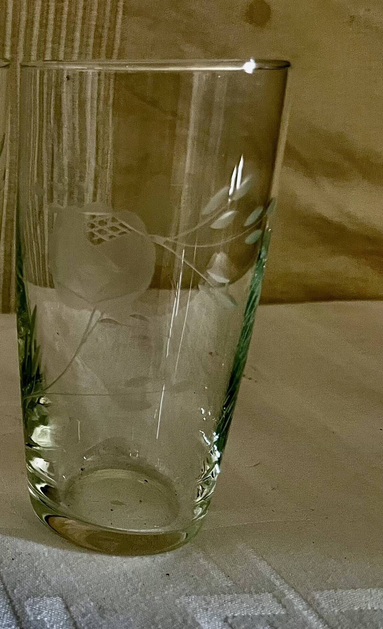 Vintage glass (cup) in glass