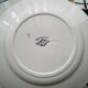 10 Antique dessert plates Badonviller Apricot basket model