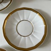 Service à café en porcelaine de Limoges Baynaud & cie