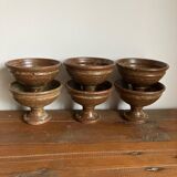 6 stoneware bowls