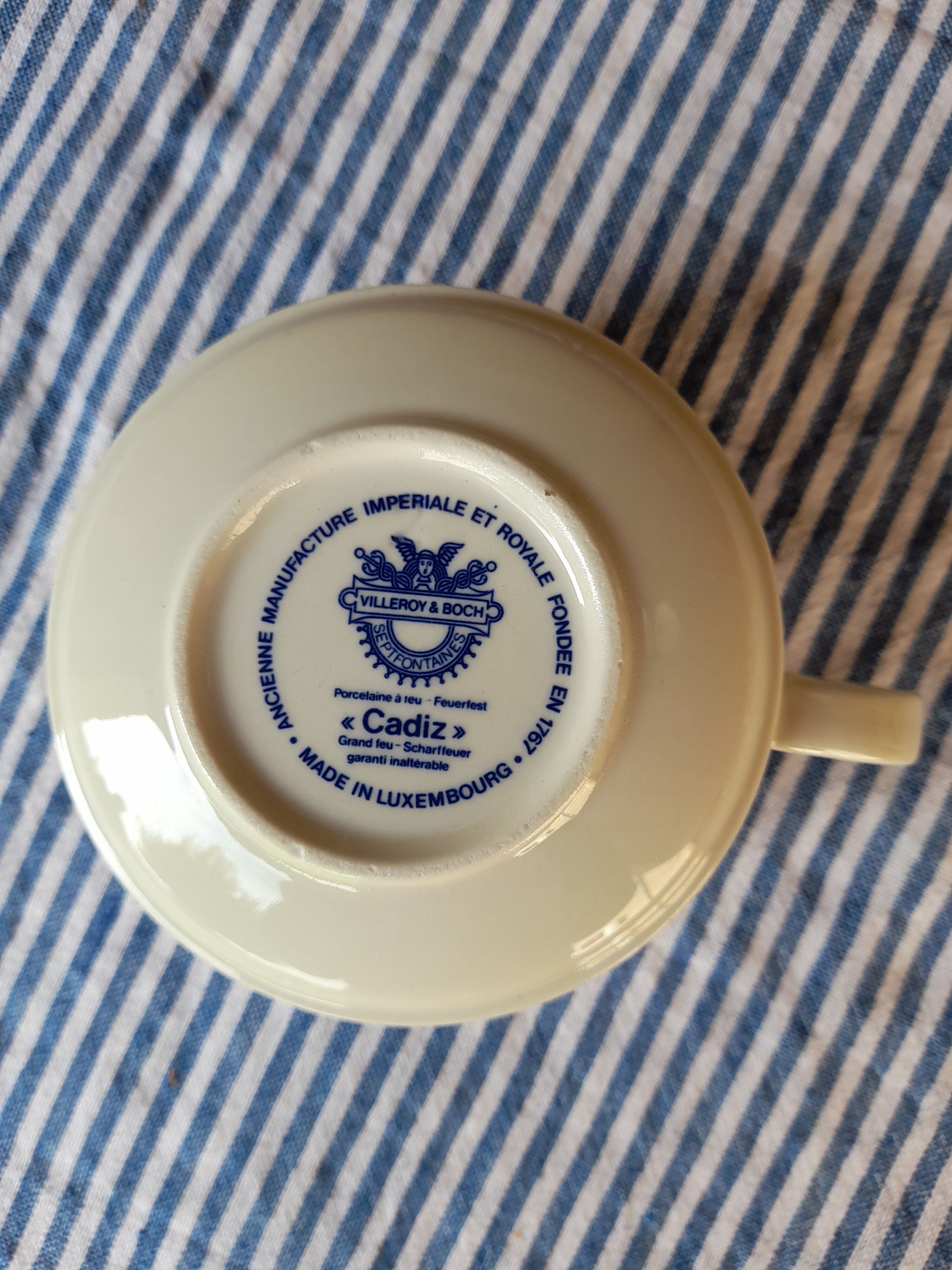 Villeroy milk and sugar pot - Boch