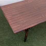 Table basse vintage en palissandre – style scandinave années 60