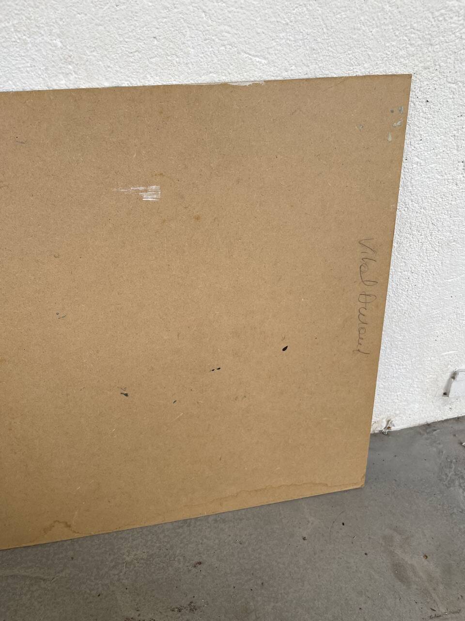 Oil on landscape panel