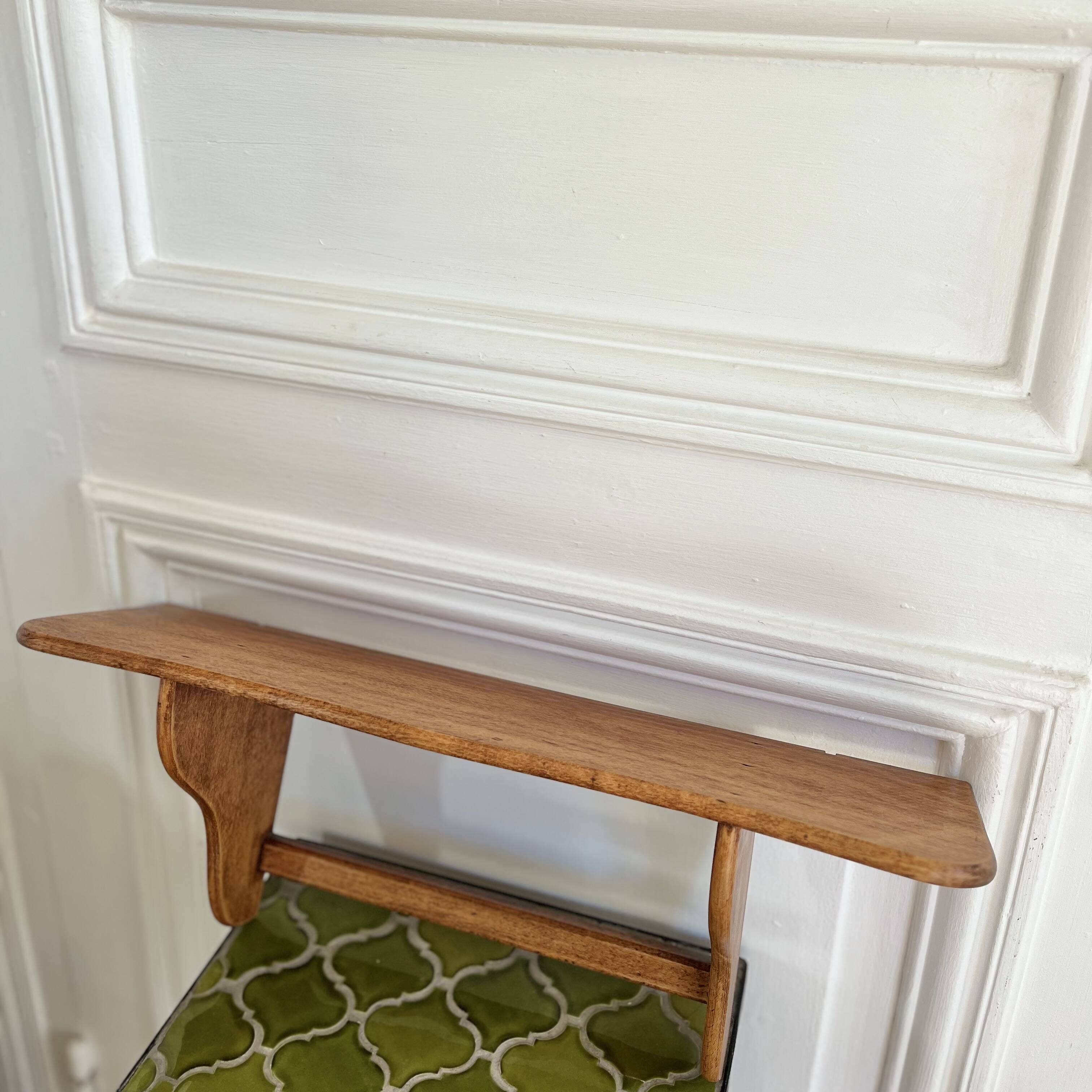 Vintage wall shelf
