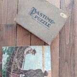 Antique wooden puzzle