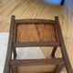 Art Deco wooden armchairs