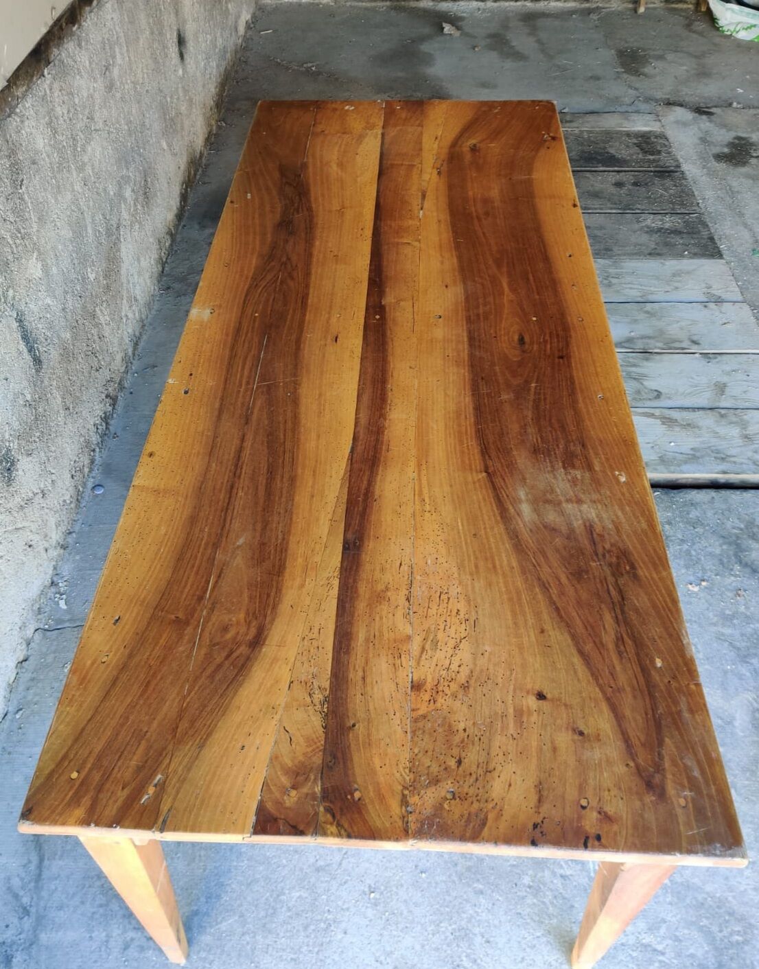 Old farmhouse table