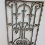 Old cast iron grid