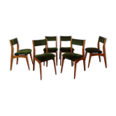 Set de 6 chaises vintage style scandinave