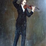 The Paganini Violin Player