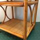 SHELF in RATTAN and WICKER 80s