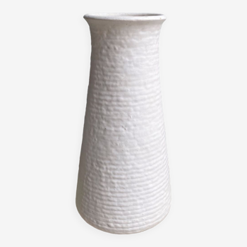 Vase Jasba vintage en céramique blanche, céramique allemande