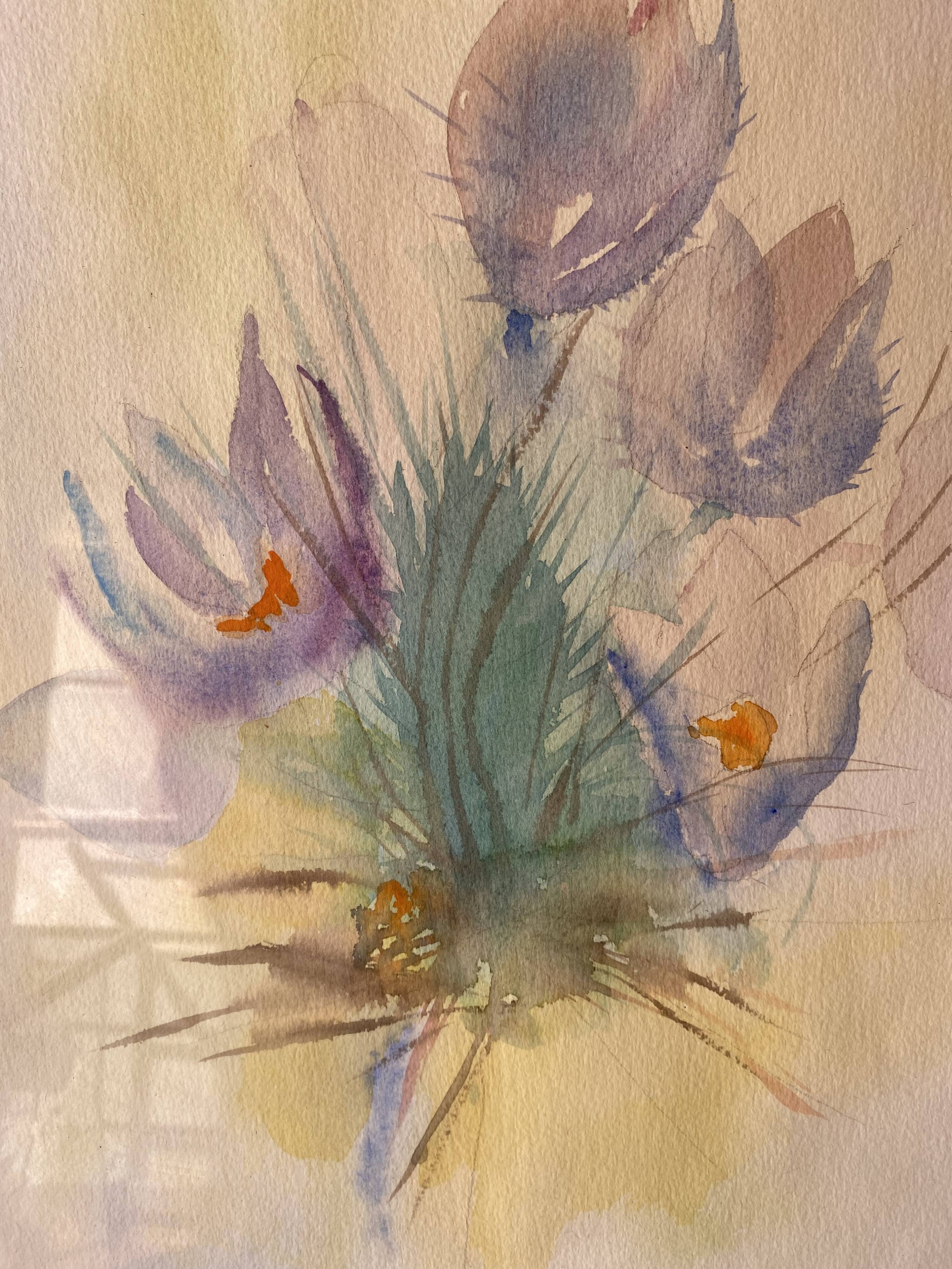 Watercolors vintage