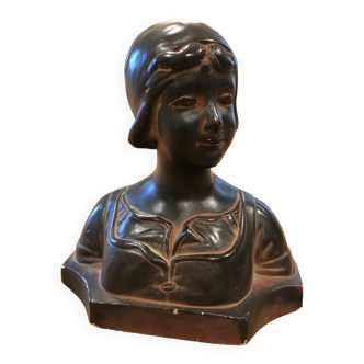 Young peasant bust