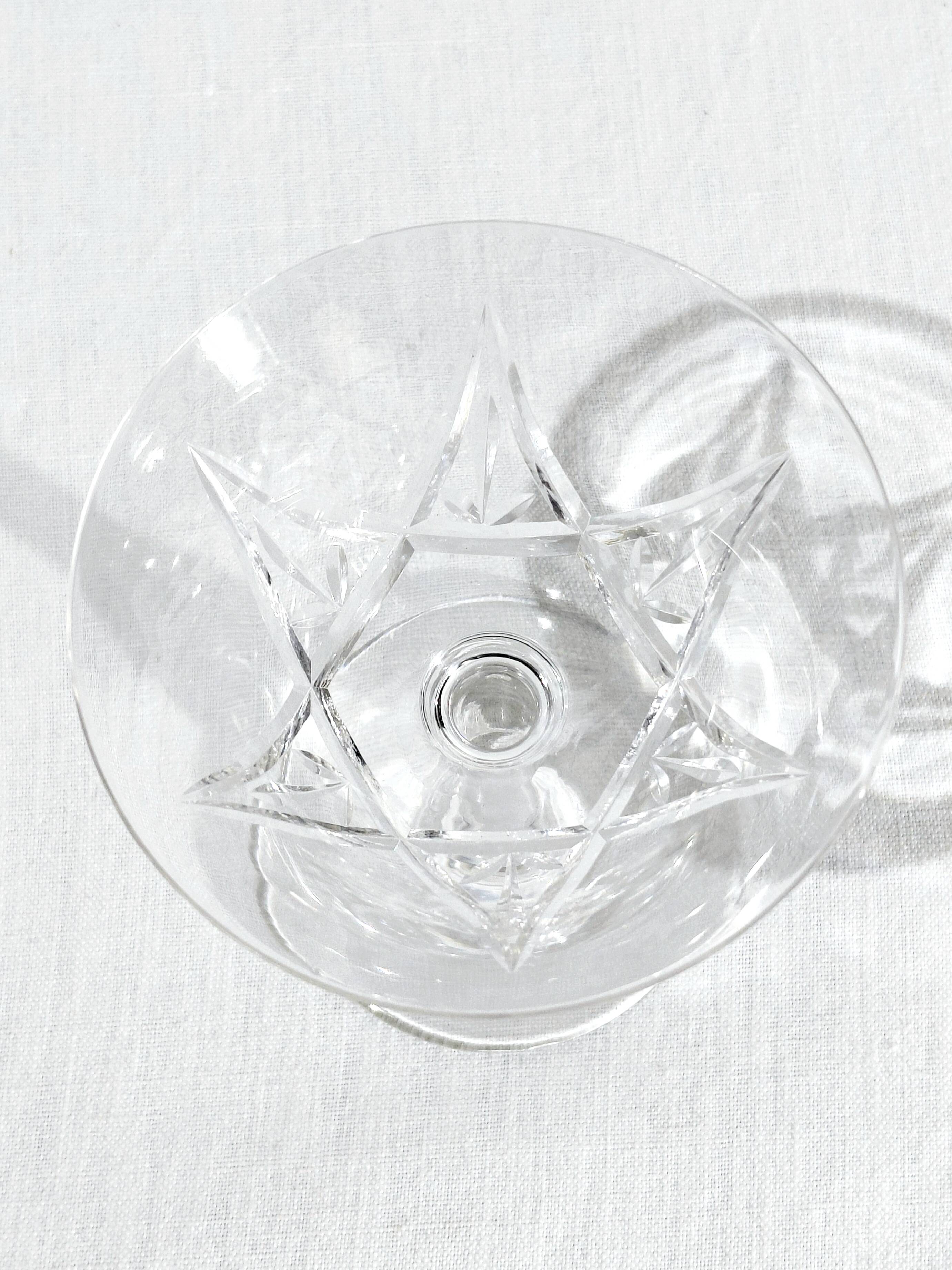 Saint Louis - 10 crystal champagne flutes - Lasalle model