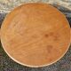 1970s round rattan coffee table