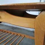 Scandinavian coffee table in blond wood