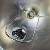 60s 70s ceiling lamp hanging lamp Florian Schulz P58 brass Space Age