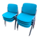 7 DSC 1965 chairs by Giancarlo Piretti published by Castelli, Italy.