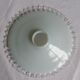 White opaline daylight and transparent wavy edge