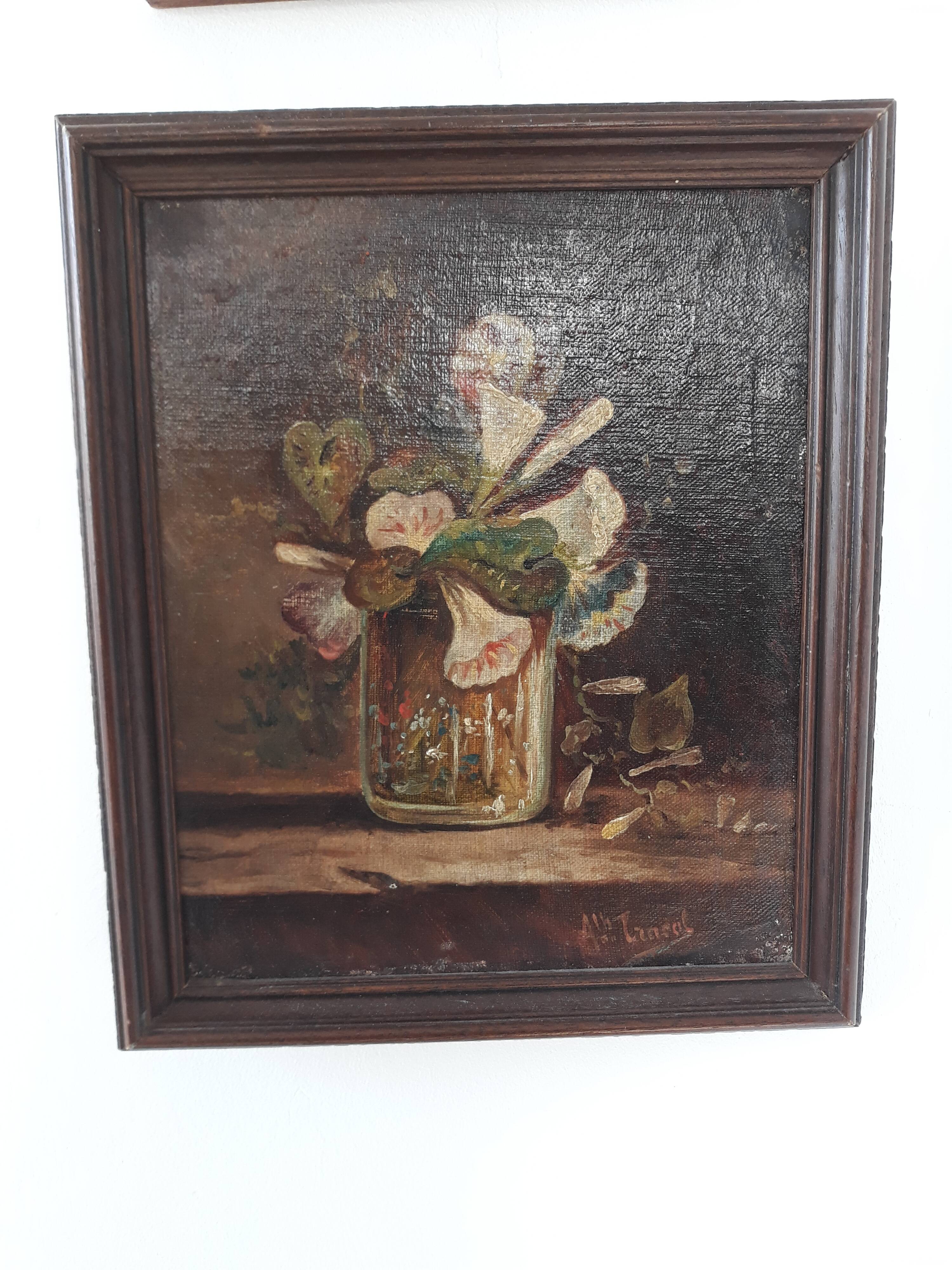 Oil on canvas early twentieth