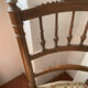 Paires de chaises tissu fleuri aux dames de France