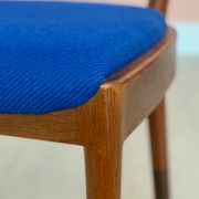4x chaises danoises MidCentury Années 1950