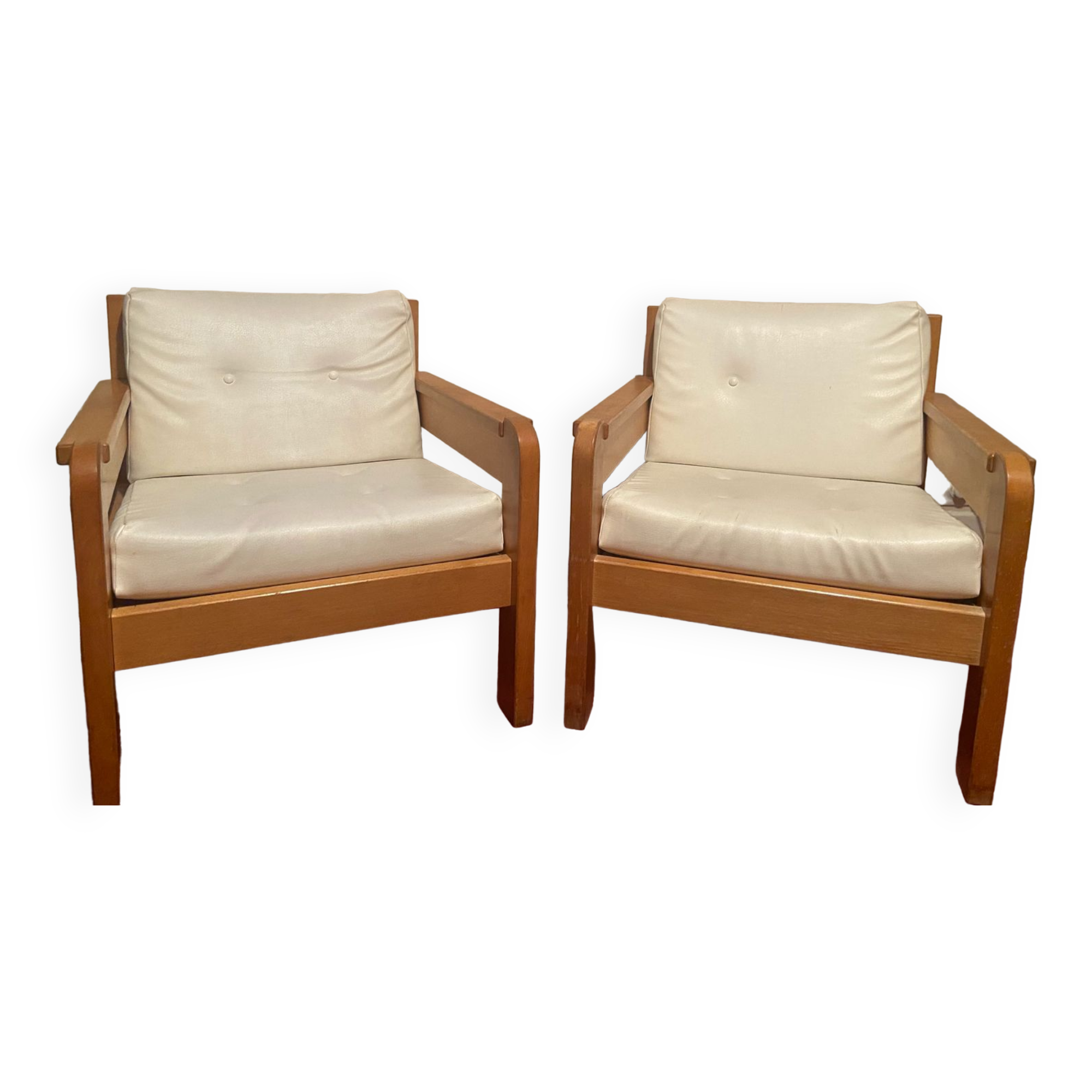 Vintage Scandinavian armchairs