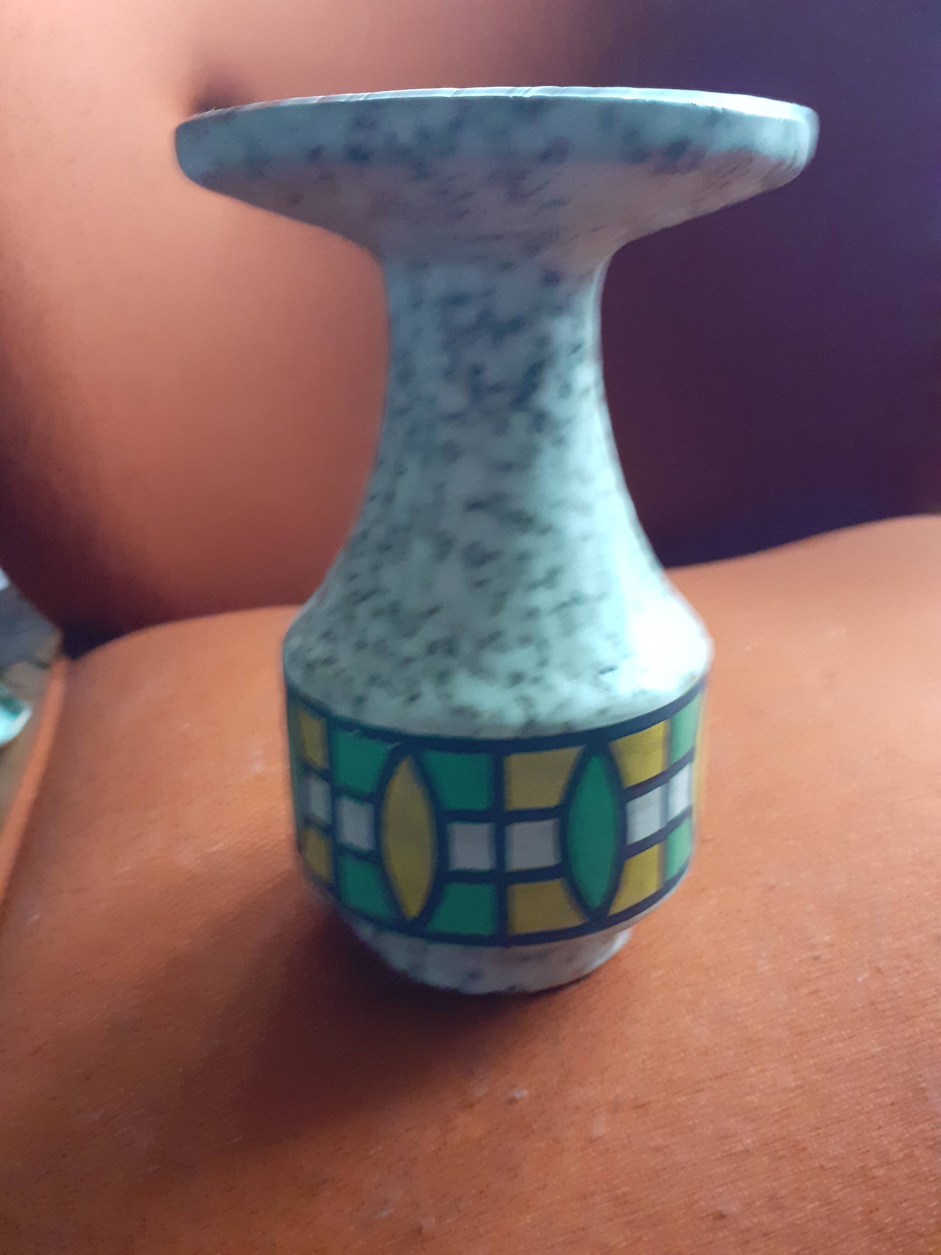 Vintage ceramic candlestick Germany