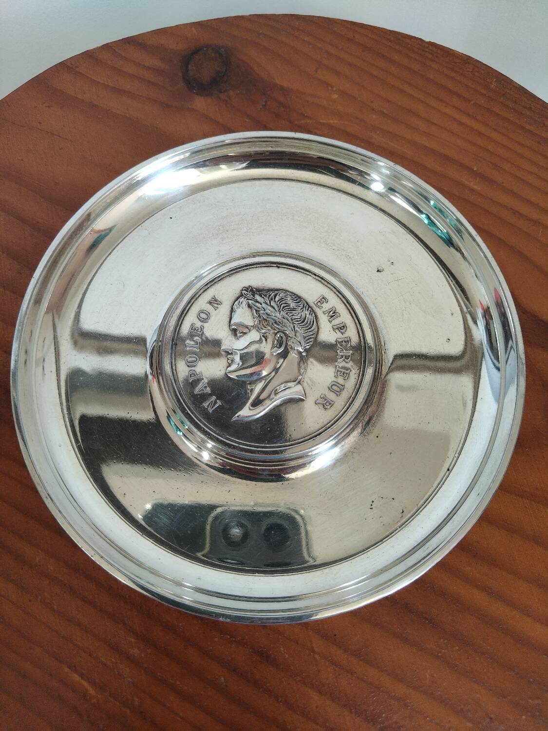 Napoleon silver-plated catchall – Christofle France