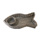 Wicker basket shaped fish