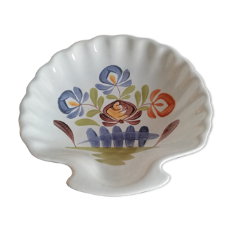 Vide poche coquille faïence Desvres