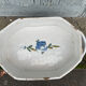Rouen earthenware planter/cooler with flowers and foliage, 18th century