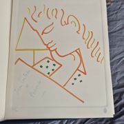 Tribute box 1993 Jean Cocteau containing 4 lithographs number 405/500