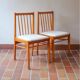 2 Scandinavian chairs
