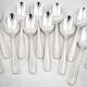 24 dessert spoons, Art Deco Ercuis
