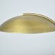 Mid century art deco / bauhaus brass table lamp by egon hillebrand 60s