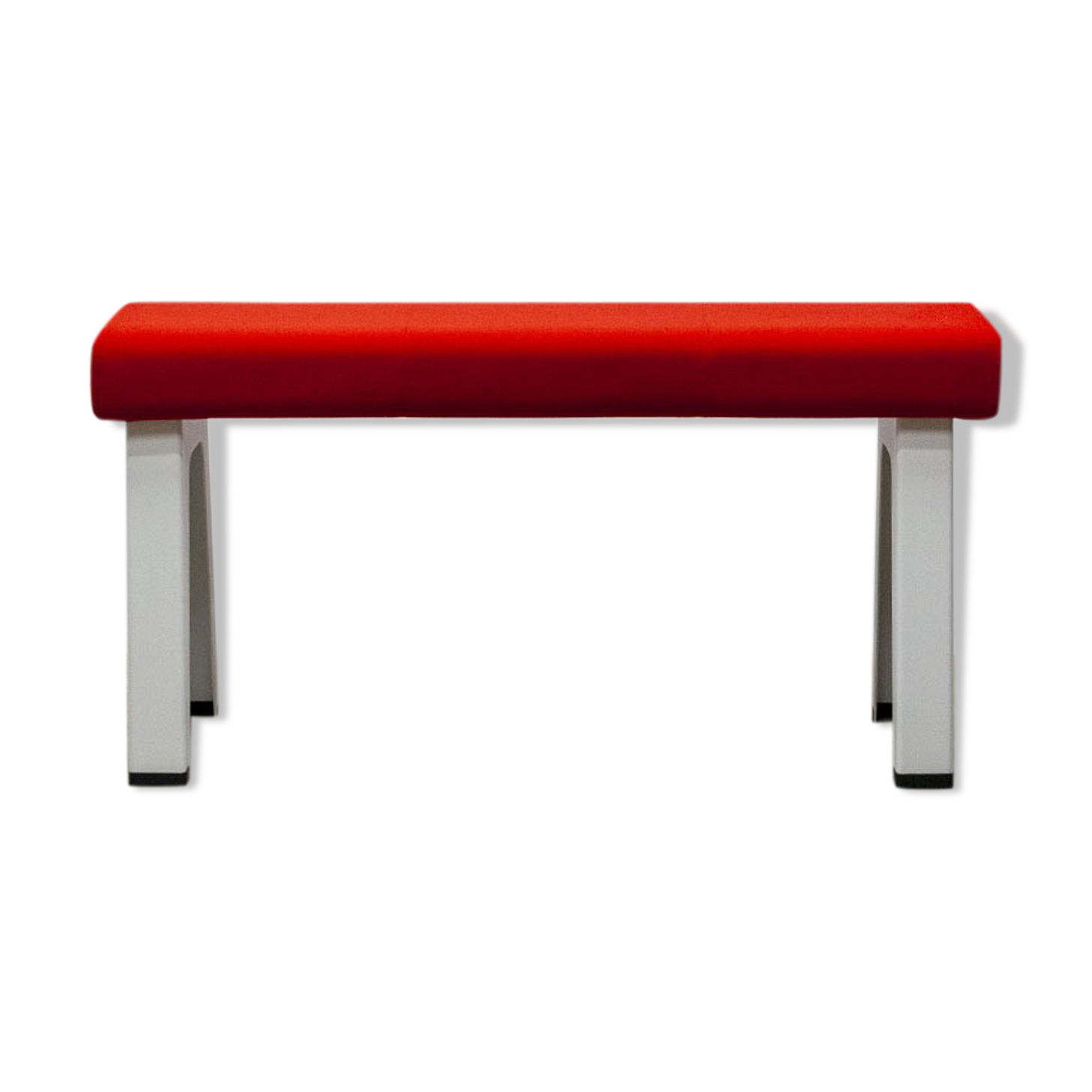 Steelcase B-Free Red Sit-Stand Bench