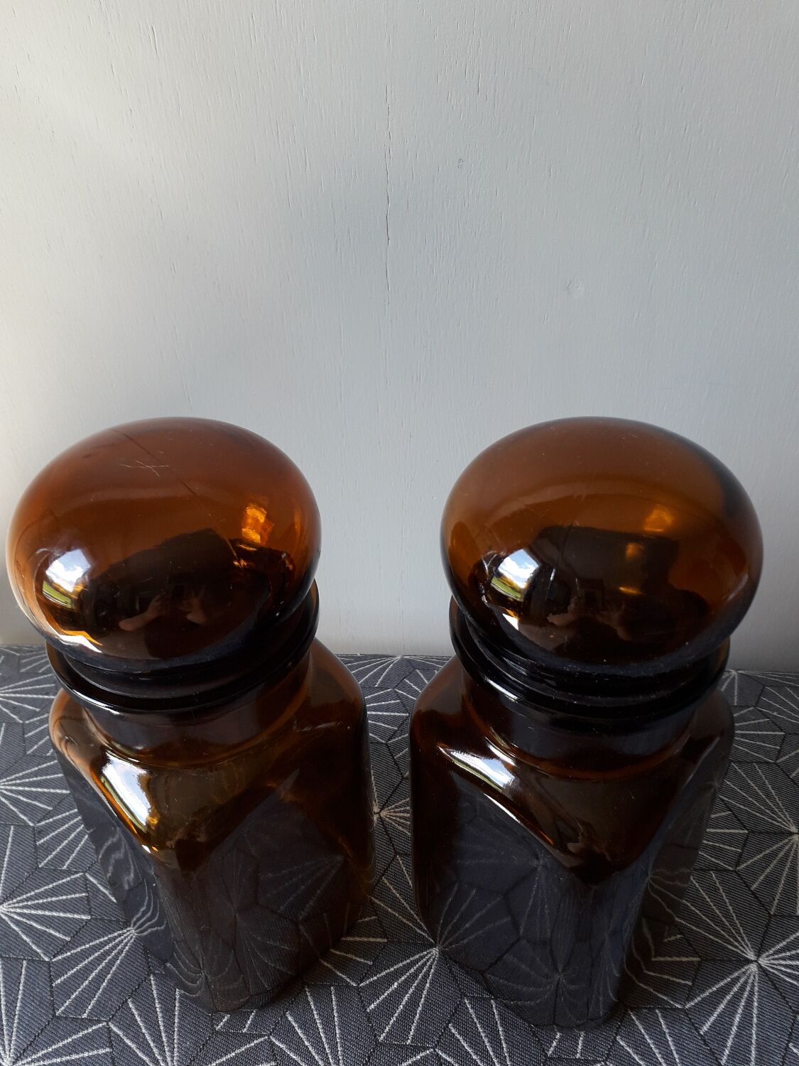 Amber jars