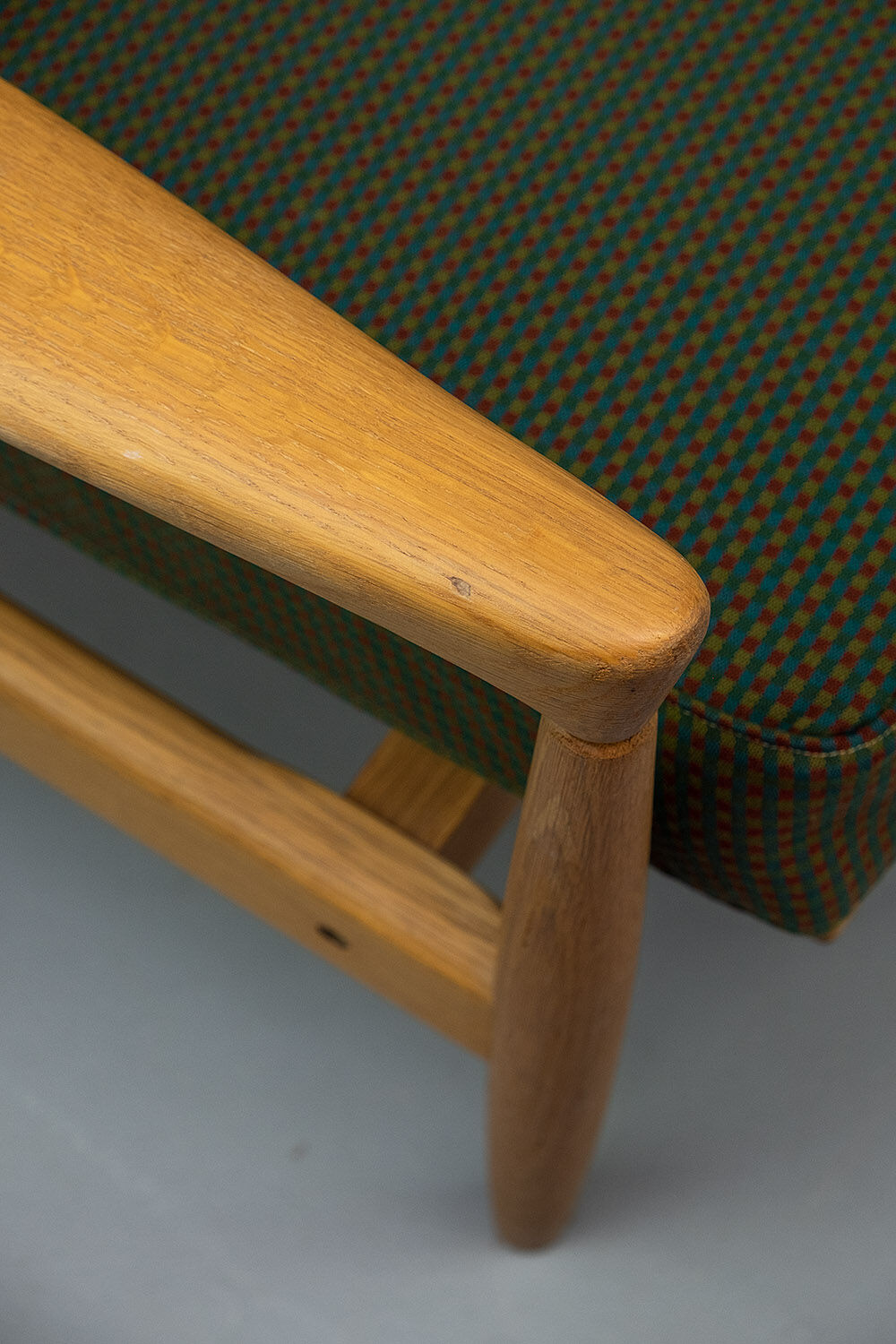 Vintage "Kolding" Sofa in Oak by Erik Wørtz for Ikea, 1960s