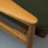 Vintage "Kolding" Sofa in Oak by Erik Wørtz for Ikea, 1960s