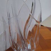 Very Pretty Large Art Crystal Vase Vannes France