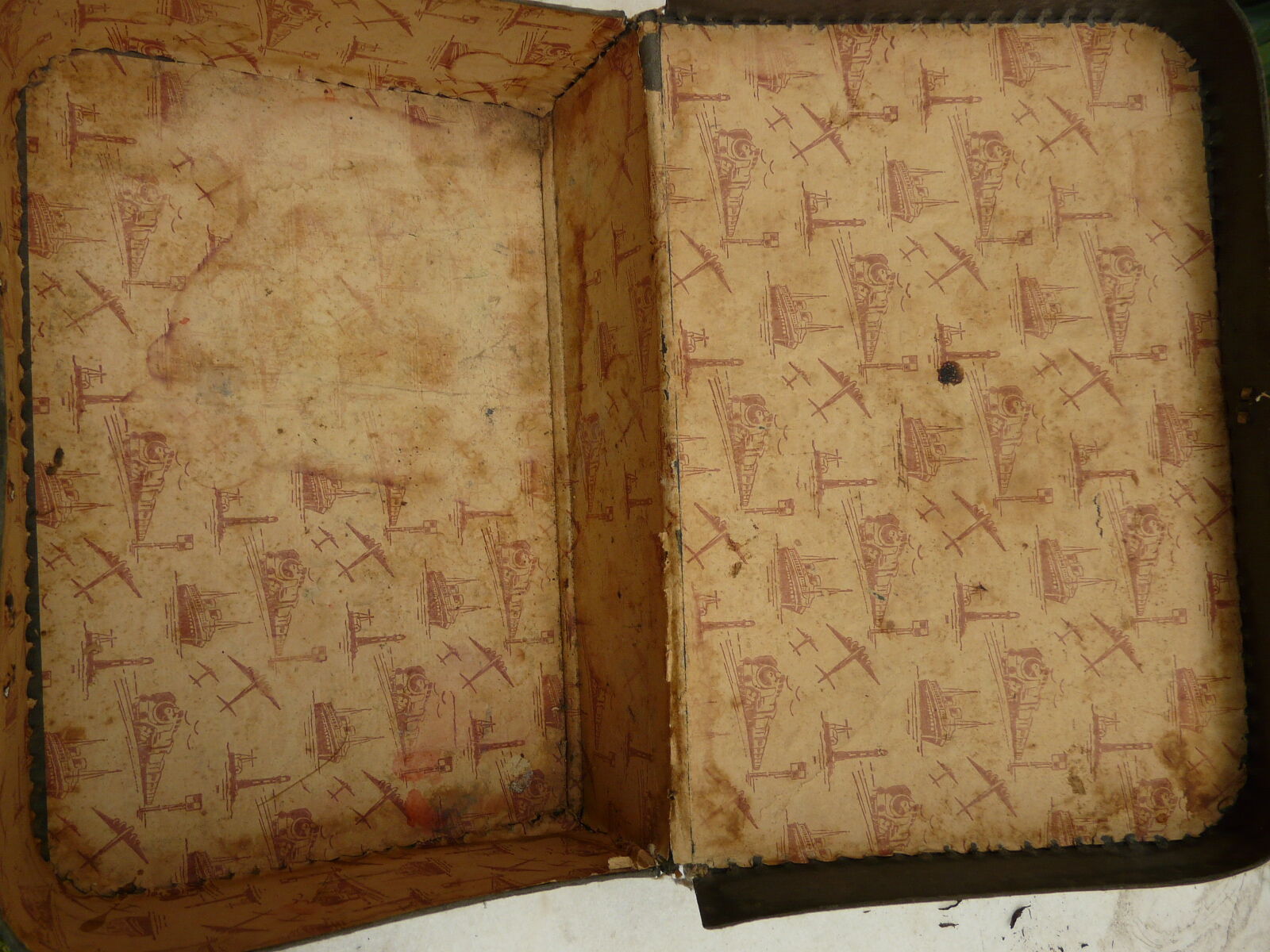 Child vintage suitcase