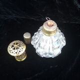 Old glass shepherd lamp