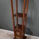 Large Cherry & Walnut Stool, Asian style – Early 20th century