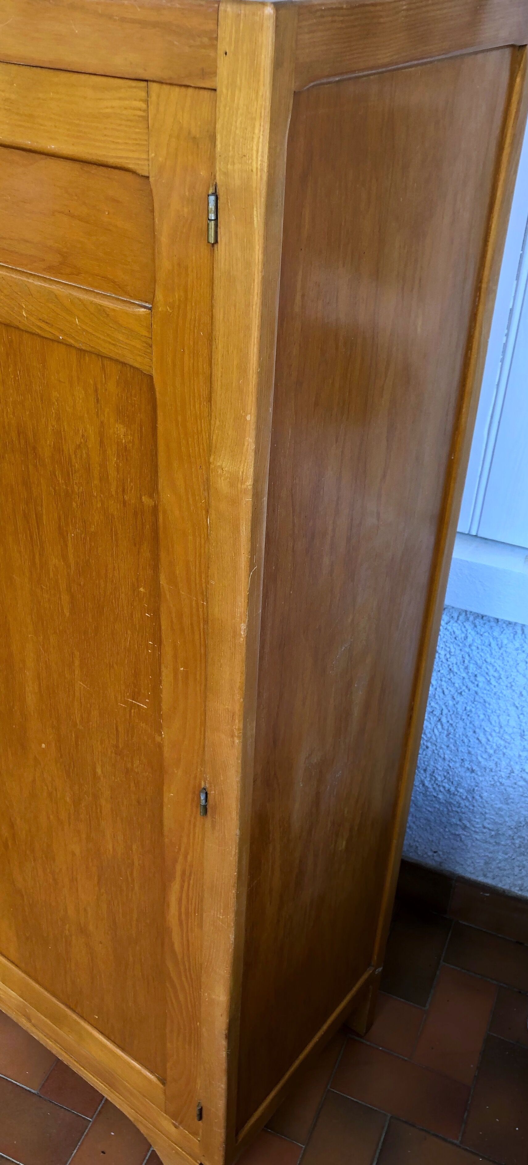 Paris vintage wood cabinet