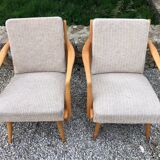 Pair of vintage armchairs