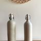 Set of 2 old bottles in glazed stoneware