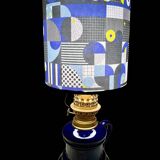 Late 19th century oil lamp upgraded to an electric lamp